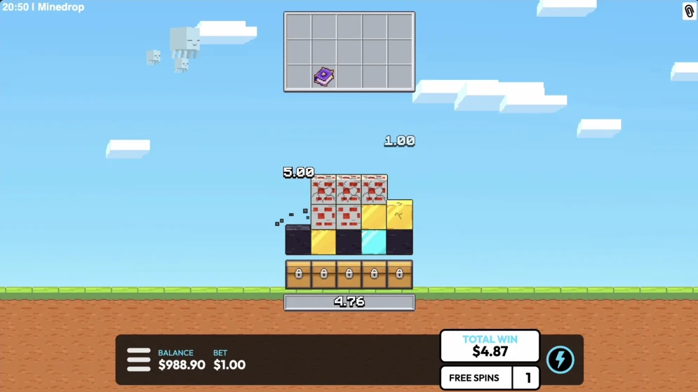 MineDrop gameplay