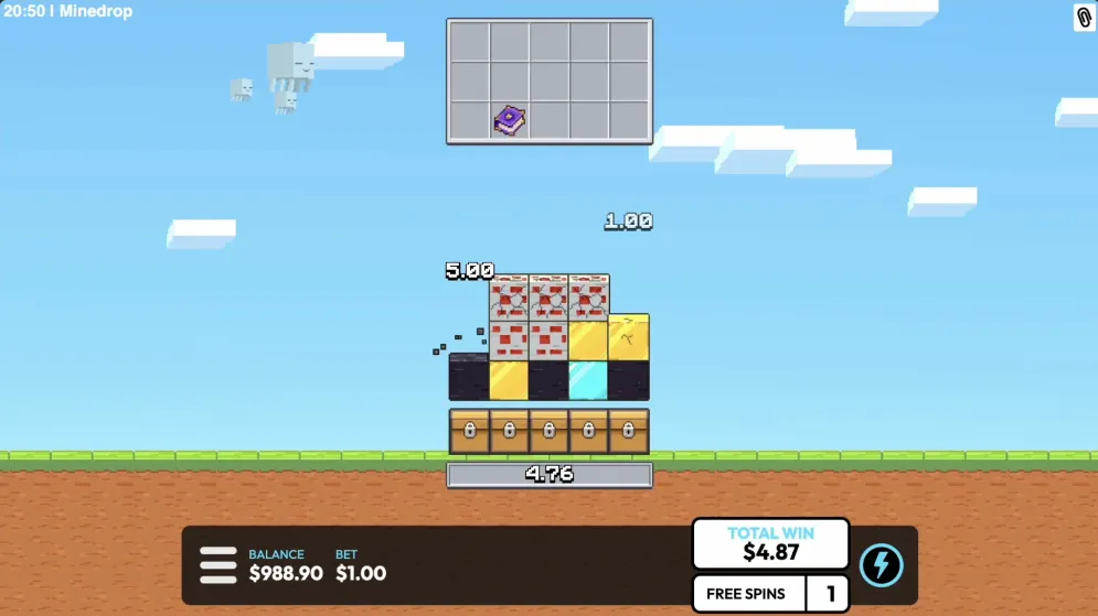 MineDrop gameplay